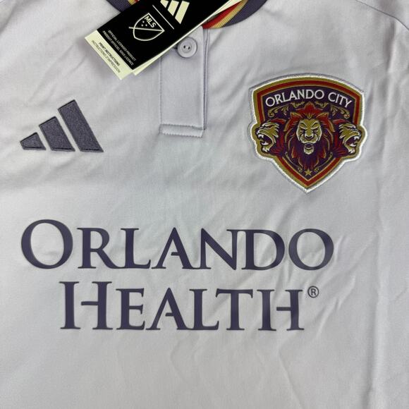 Orlando City SC Adidas Away Jersey Womens Size Small 24/25 MLS Soccer IP6011 NWT - Picture 3 of 9